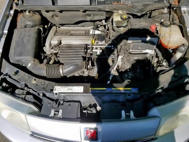 1G8AL52F63Z100155 - 2003 SATURN ION LEVEL SILVER photo 7
