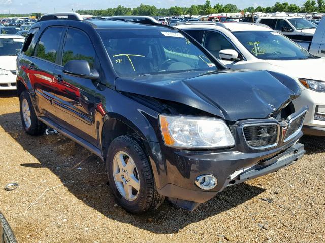 2CKDL33F686326312 - 2008 PONTIAC TORRENT BLACK photo 1