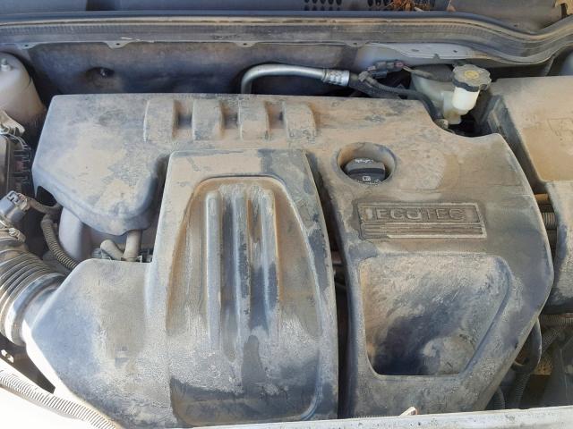 1G1AK52F957545117 - 2005 CHEVROLET COBALT GRAY photo 7