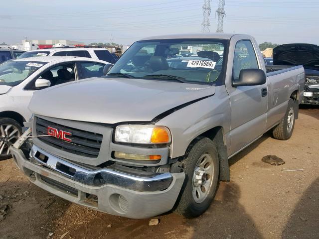 1GTEC14X86Z128873 - 2006 GMC NEW SIERRA GRAY photo 2