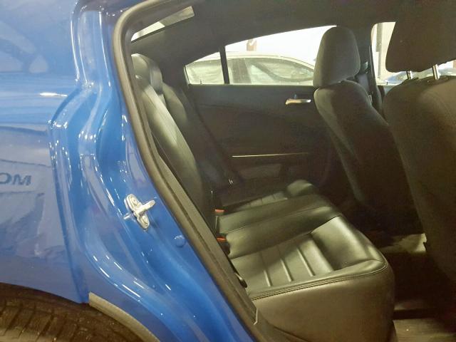 2C3CDXKTXGH194418 - 2016 DODGE CHARGER PO BLUE photo 6