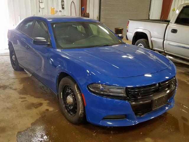 2C3CDXKT5GH271115 - 2016 DODGE CHARGER PO BLUE photo 1