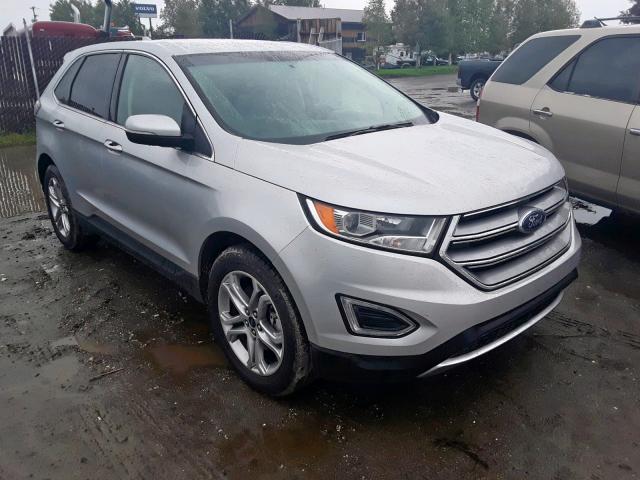 2FMPK4K99JBB45304 - 2018 FORD EDGE TITAN SILVER photo 1