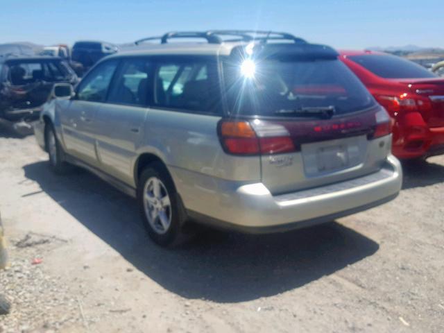 4S3BH806947624185 - 2004 SUBARU LEGACY OUT SILVER photo 3