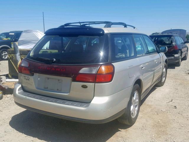 4S3BH806947624185 - 2004 SUBARU LEGACY OUT SILVER photo 4