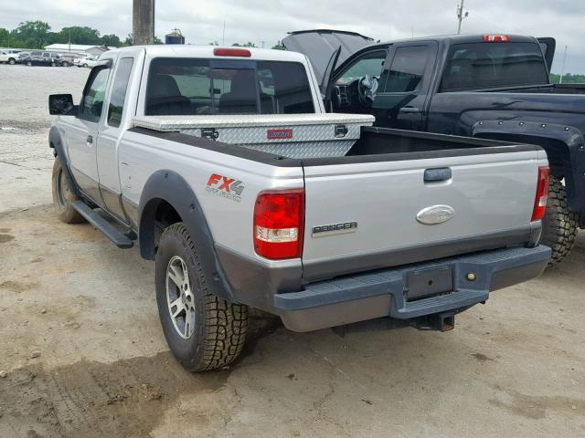 1FTZR45E56PA63877 - 2006 FORD RANGER SUP SILVER photo 3