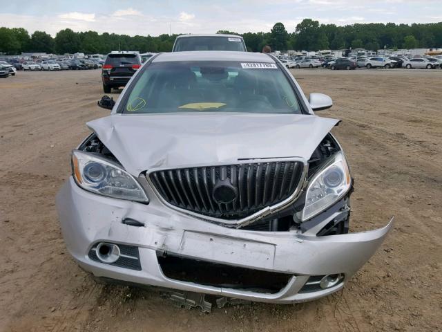 1G4PR5SK1C4157495 - 2012 BUICK VERANO CON SILVER photo 7