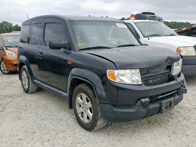 5J6YH1H78AL003371 - 2010 HONDA ELEMENT EX BLACK photo 1