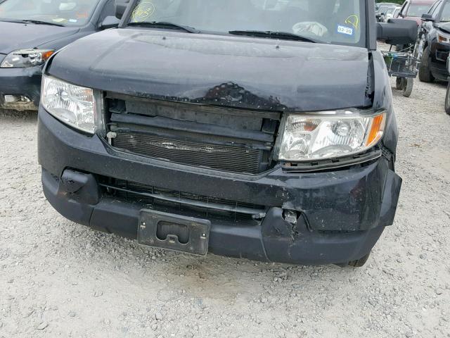 5J6YH1H78AL003371 - 2010 HONDA ELEMENT EX BLACK photo 9