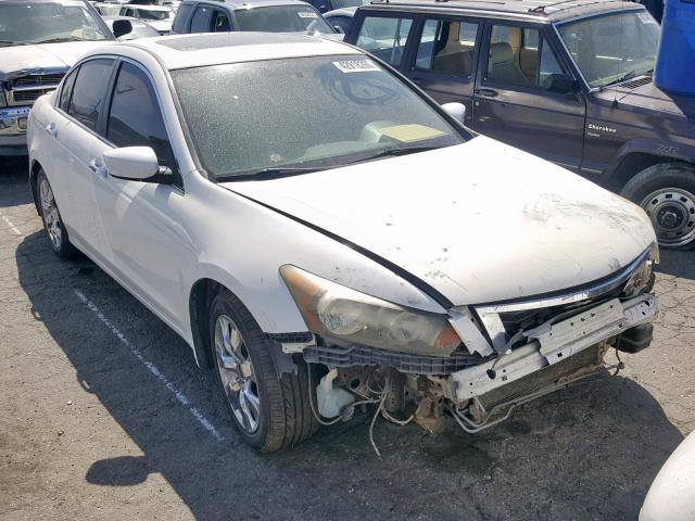 1HGCP36888A031432 - 2008 HONDA ACCORD EXL WHITE photo 1