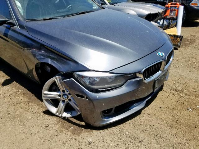 WBA3C1C50FK118383 - 2015 BMW 328 I SULE GRAY photo 9