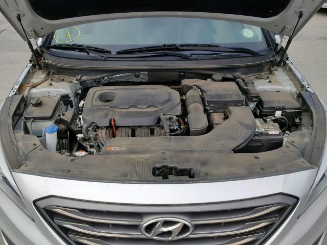 5NPE34AF7GH431567 - 2016 HYUNDAI SONATA SPO SILVER photo 7