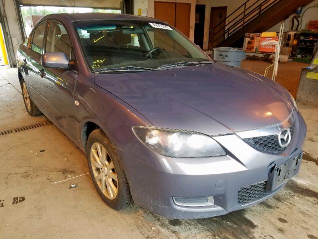 JM1BK32F371747246 - 2007 MAZDA 3 I GRAY photo 1