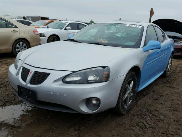 2G2WP552881124406 - 2008 PONTIAC GRAND PRIX TWO TONE photo 2