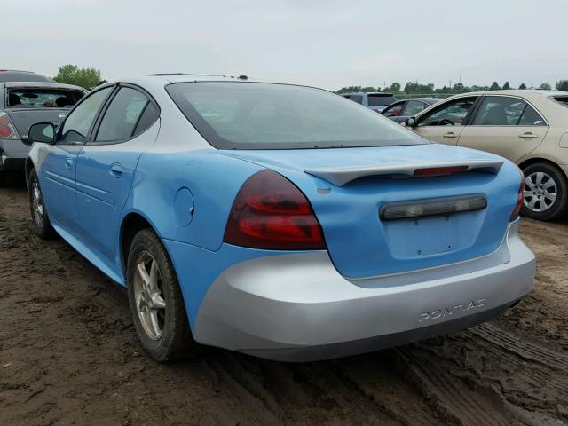 2G2WP552881124406 - 2008 PONTIAC GRAND PRIX TWO TONE photo 3