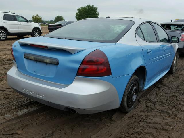 2G2WP552881124406 - 2008 PONTIAC GRAND PRIX TWO TONE photo 4