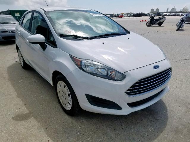 3FADP4AJ1FM213045 - 2015 FORD FIESTA S WHITE photo 1