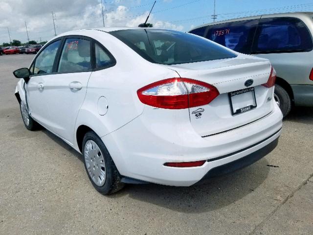 3FADP4AJ1FM213045 - 2015 FORD FIESTA S WHITE photo 3