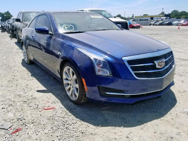 1G6AA1RXXF0124327 - 2015 CADILLAC ATS BLUE photo 1