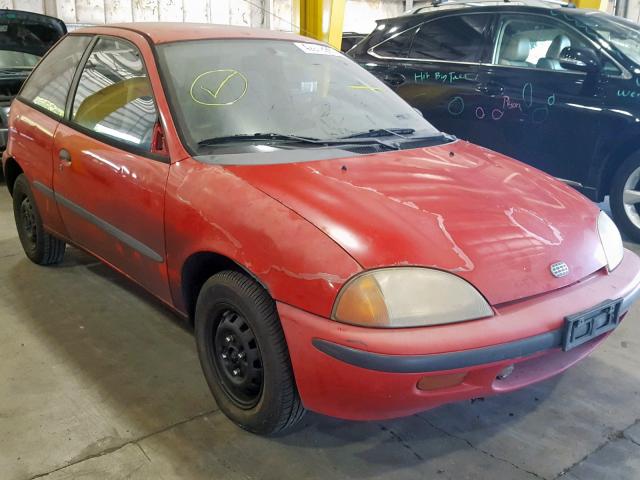 2C1MR2299V6760695 - 1997 GEO METRO LSI RED photo 1