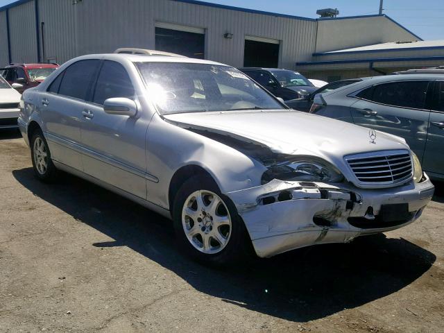 WDBNG75J72A248107 - 2002 MERCEDES-BENZ S 500 SILVER photo 1