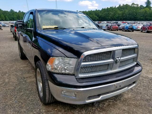 1C6RD6LT0CS223918 - 2012 DODGE RAM 1500 S BLACK photo 1