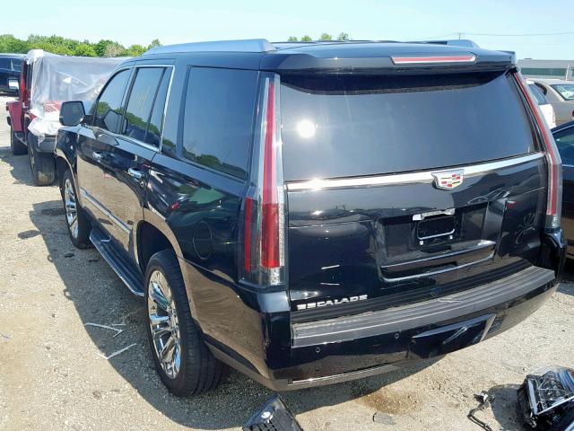 1GYS4BKJ1GR294037 - 2016 CADILLAC ESCALADE L BLACK photo 3