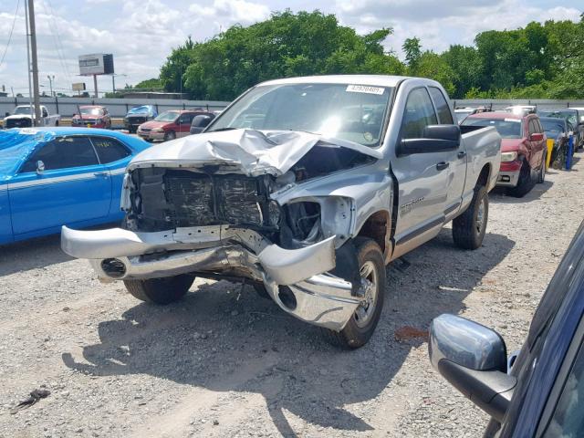 3D7KS28CX6G289699 - 2006 DODGE RAM 2500 S SILVER photo 2