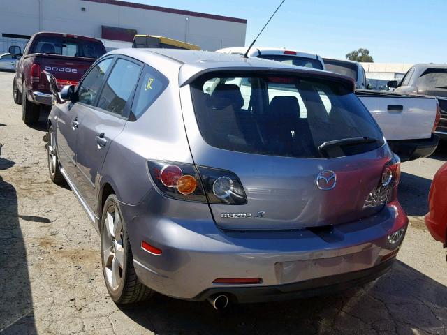 JM1BK144961432434 - 2006 MAZDA 3 HATCHBAC GRAY photo 3