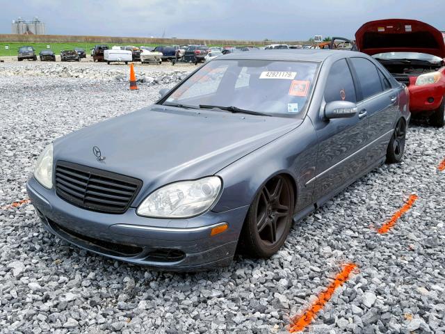 WDBNG70J16A477539 - 2006 MERCEDES-BENZ S 430 GRAY photo 2