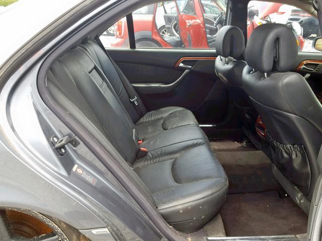 WDBNG70J16A477539 - 2006 MERCEDES-BENZ S 430 GRAY photo 6