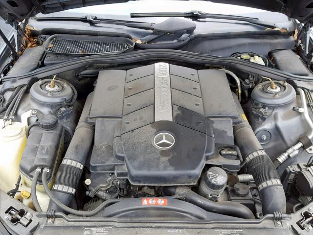 WDBNG70J16A477539 - 2006 MERCEDES-BENZ S 430 GRAY photo 7