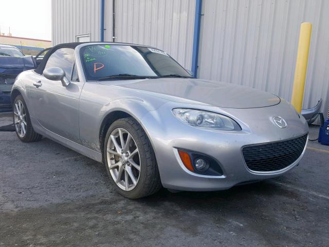 JM1NC2NF9C0224054 - 2012 MAZDA MX-5 MIATA SILVER photo 1