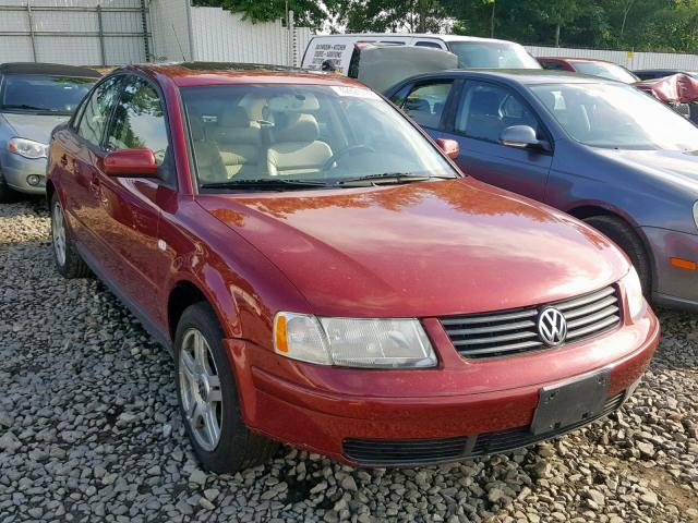 WVWBH63BX1P022646 - 2001 VOLKSWAGEN PASSAT GLX 红色 照片 1