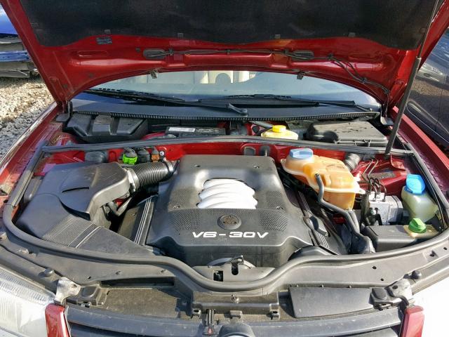 WVWBH63BX1P022646 - 2001 VOLKSWAGEN PASSAT GLX 红色 照片 7
