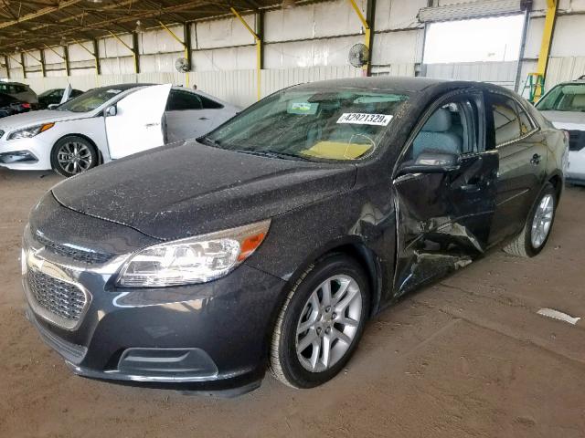 1G11C5SAXGU102545 - 2016 CHEVROLET MALIBU LIM GRAY photo 2