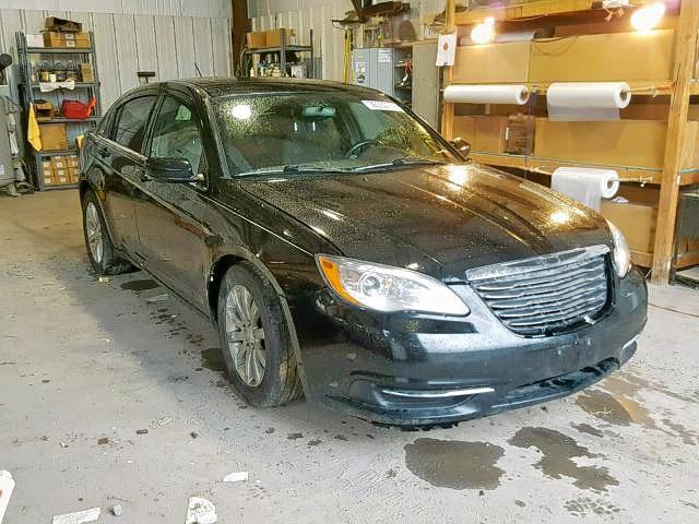 1C3BC1FG3BN550006 - 2011 CHRYSLER 200 TOURIN BLACK photo 1