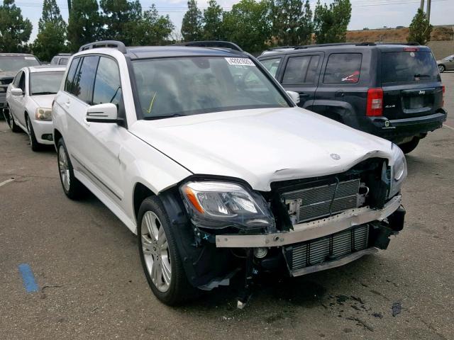 WDCGG0EB0DG134714 - 2013 MERCEDES-BENZ GLK 250 BL WHITE photo 1