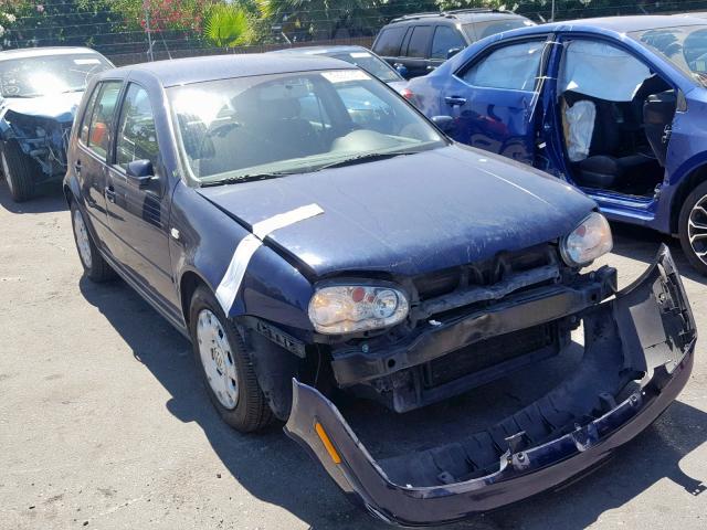 9BWFL61J154023501 - 2005 VOLKSWAGEN GOLF GL BLUE photo 1