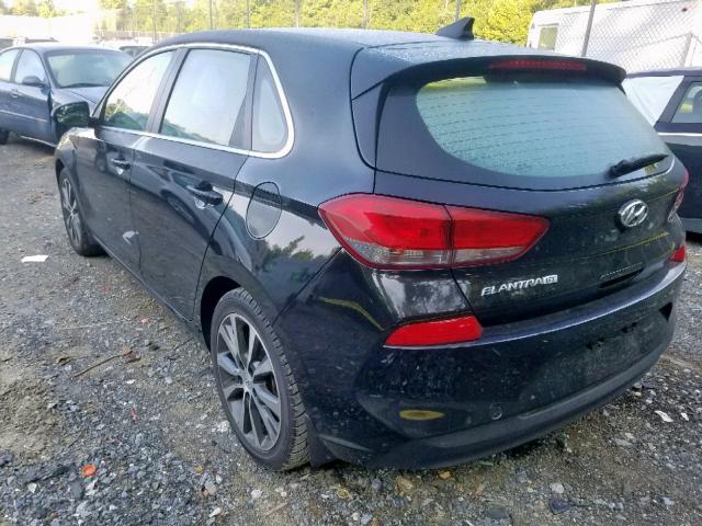 KMHH35LE5JU078973 - 2018 HYUNDAI ELANTRA GT BLACK photo 3