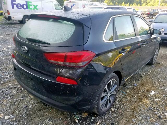 KMHH35LE5JU078973 - 2018 HYUNDAI ELANTRA GT BLACK photo 4