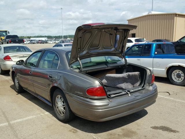 1G4HP54K12U164274 - 2002 BUICK LESABRE CU BEIGE photo 3