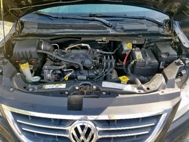 2V8HW34109R578239 - 2009 VOLKSWAGEN ROUTAN SE BLACK photo 7