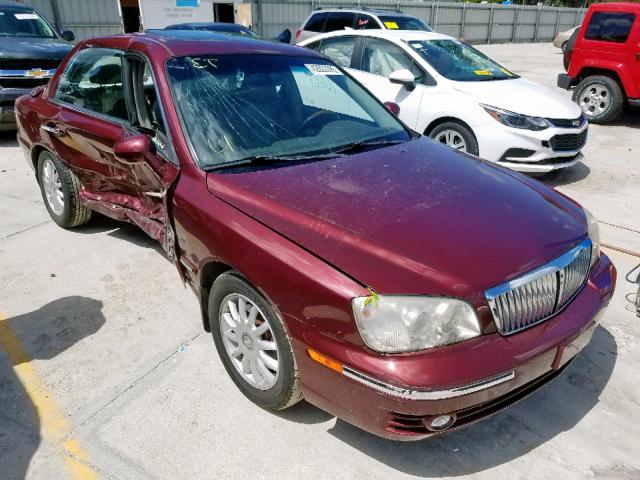 KMHFU45E44A323702 - 2004 HYUNDAI XG 350 MAROON photo 1