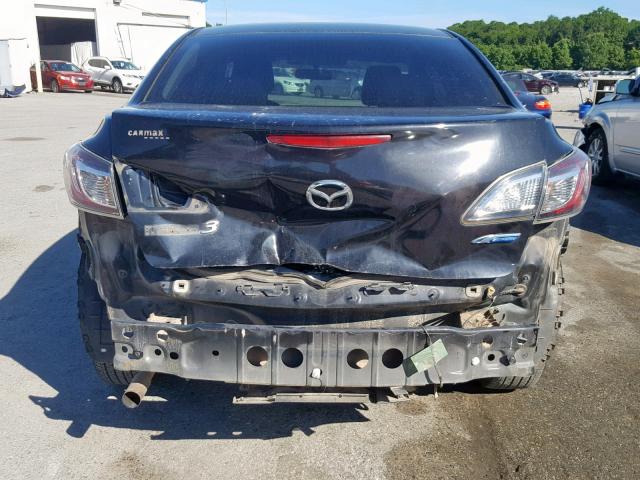 JM1BL1U77D1715564 - 2013 MAZDA 3 I BLACK photo 9