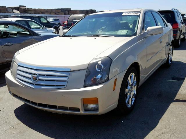 1G6DP577770107721 - 2007 CADILLAC CTS HI FEA TAN photo 2