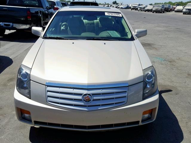 1G6DP577770107721 - 2007 CADILLAC CTS HI FEA TAN photo 9