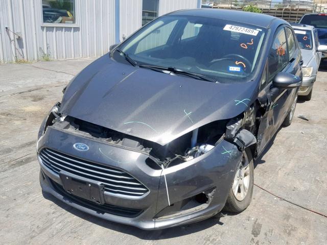 3FADP4EJ6FM118023 - 2015 FORD FIESTA SE GRAY photo 2