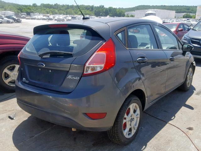 3FADP4EJ6FM118023 - 2015 FORD FIESTA SE GRAY photo 4