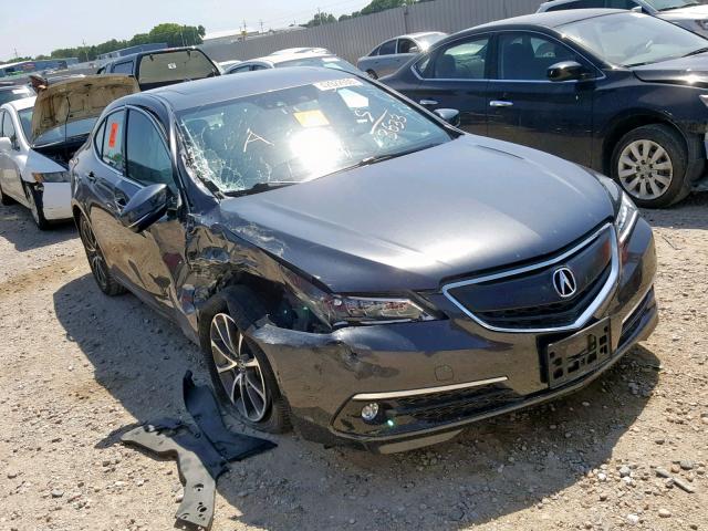 19UUB3F79GA003633 - 2016 ACURA TLX ADVANC GRAY photo 1